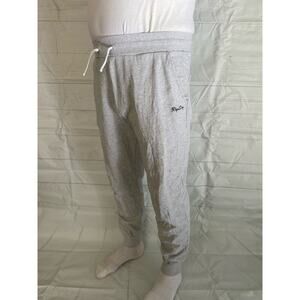 RIPNDIP Women's Jogger Sweatpants Gray Peeking Nerm Drawstring 34-38” W X 31” L